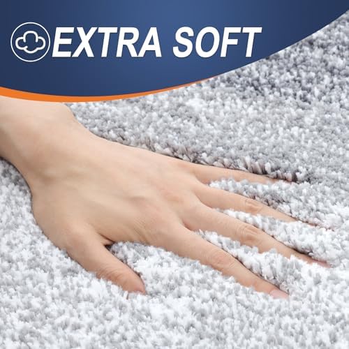OLANLY Bathroom Runner Rug 54x24, Extra Soft Absorbent Microfiber Bath Rugs - Image 2