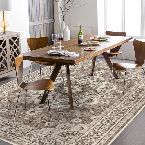 TOPRUUG Washable Oriental Area Rug: 5x7 Rugs for Living Room Soft Carpe - Image 6