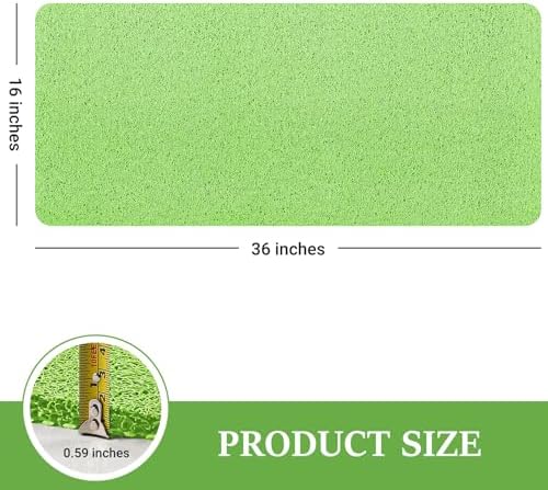 LuxStep Shower Mat Bathtub Mat,Non-Slip Bath Mat with Drain, Quick Drying - Image 2