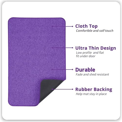 Bath Mat,Ultra Thin Bathroom Rugs,Rubber Bath Mats for Bathroom,Bath rugs - Image 3