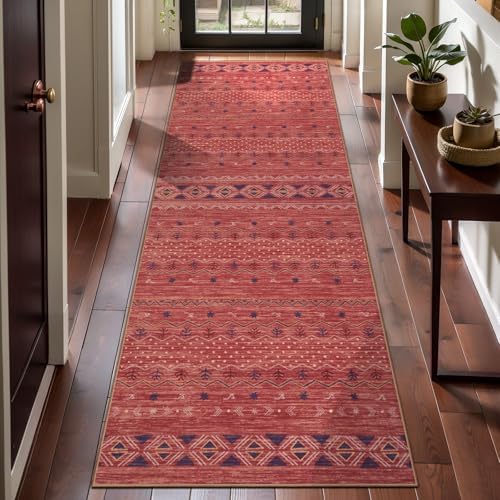 SERISSA 2x5 Washable Non-Slip Boho Runner Rug for Kitchen - Image 2