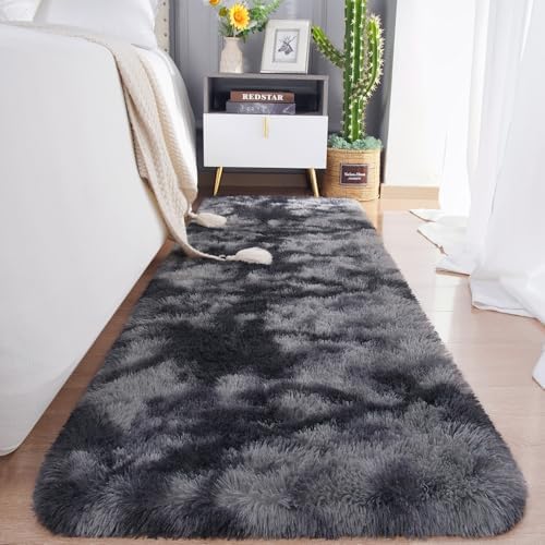 Chicrug Soft Runner Rugs for Bedroom Living Room Plush Fluffy Rug 2x8 by ChicrugHomeDecor