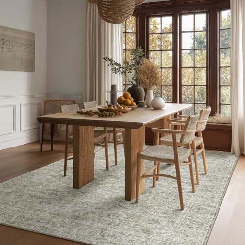 Machine Washable Rugs for Living Room: 5x7 Area Rugs for Bedroom - Image 4