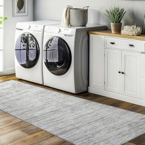 2.5x10 Washable Runner Rugs,10 ft Runner Rug for Hallways,Ultra-Thin Abstract Long Stain Resistant Rug Runner，Non-Slip Backing Kitchen Runner Rugs for Bedroom，Entryway，Living Dining Room - Image 7