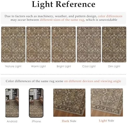 HUGEAR 2x6 Washable Runner Rug for Hallway - Image 7