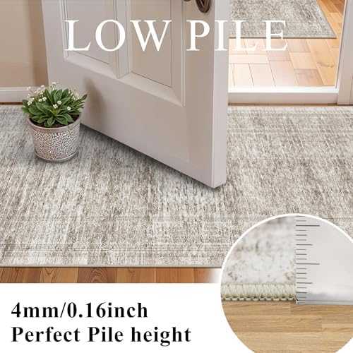 Washable Runner Rug: 10ft Runners for Hallways Soft Non Slip Kitchen Rugs - Image 6