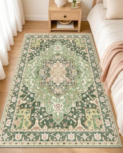 OLANLY 3x6 Washable Runner Rug, Soft Non Slip Carpet for Hallway Kitchen by OLANLY