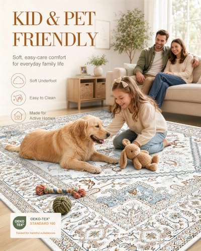 OLANLY 2x5 Washable Runner Rug, Soft Non Slip Carpet for Hallway Kitchen - Image 5