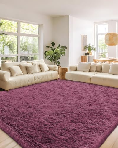 Smiry Area Rugs for Living Room Bedroom 2x6 ft, Fluffy Washable Carpet - Image 6