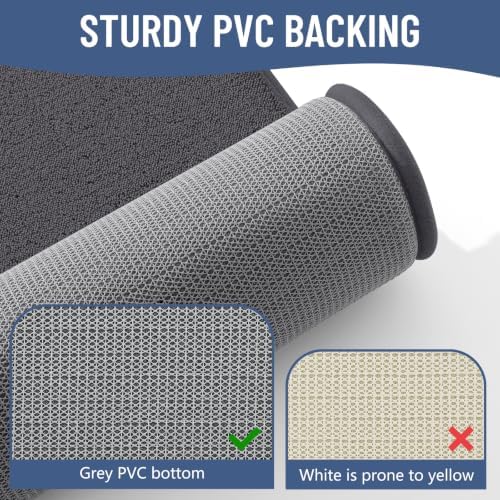 Smiry Memory Foam Bath Mat 40x24, Extra Soft Absorbent Bathroom Rugs - Image 5