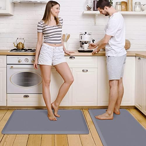 HappyTrends 2 PCS Kitchen Mat Cushioned Anti-Fatigue Floor Mat - Image 7