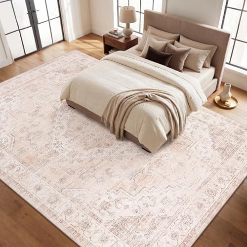 Garvee Pink Boho 9x12 Area Rugs for Living Room Bedroom - Image 5