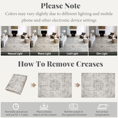Washable Small Area Rugs for Entryway: 2x3 Door Mat Indoor Entrance - Image 5
