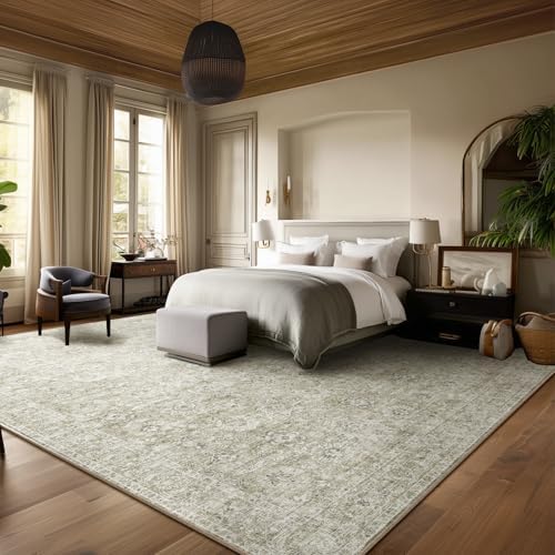 Machine Washable Rugs for Living Room: 9x12 Area Rugs for Bedroom - Image 3