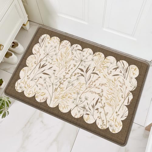 Vintage Anti-Fatigue Kitchen Mats, Non-Slip Waterproof Rugs for Floor - Image 7