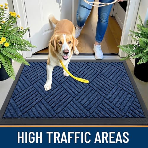 OLANLY Front Door Mat Outside Entrance 47x32, Waterproof Heavy-Duty Doormat - Image 6