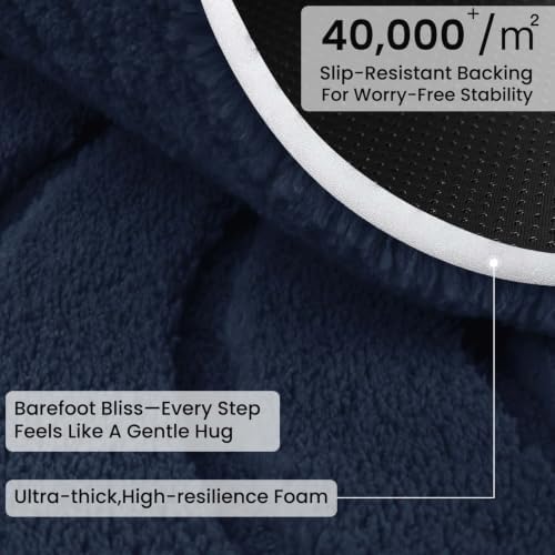 Sour Lemon 2x6 Runner Rug for Hallways Non Slip, Bedroom Modern Rugs Blue - Image 6
