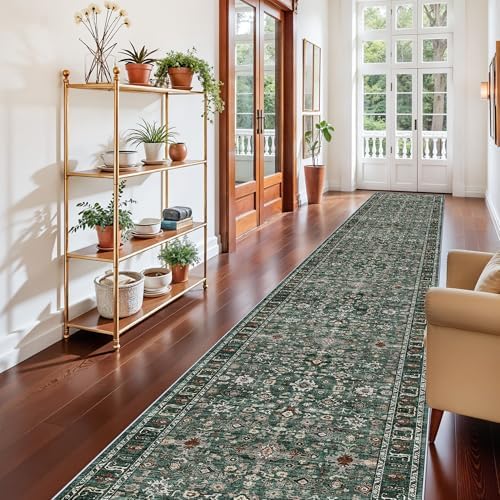 Long Hallway Runner Rug 3x25: Non Slip Runner Rugs with Rubber Backing Soft - Image 3
