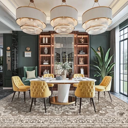 TOPRUUG Washable 12x18 Area Rug: Extra Large Soft Rugs for Living Room - Image 3