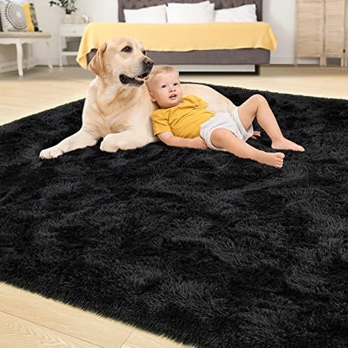Tepook Soft Fluffy Rug for Bedroom Shaggy Fuzzy Kids Rugs for Living Room - Image 4