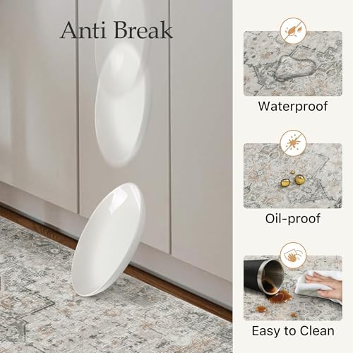 GENIMO Anti Fatigue Kitchen Mats for Floor 2PCS, Standing Rugs,GrayTaupe - Image 5