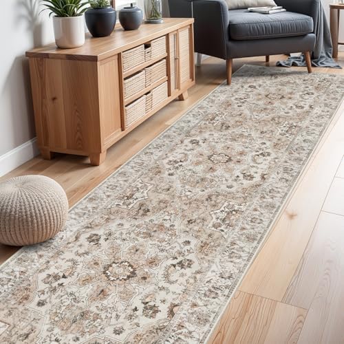 Washable Hallway Runner Rug 3x12: Non Slip Runner Rugs with Rubber Backing - Image 3