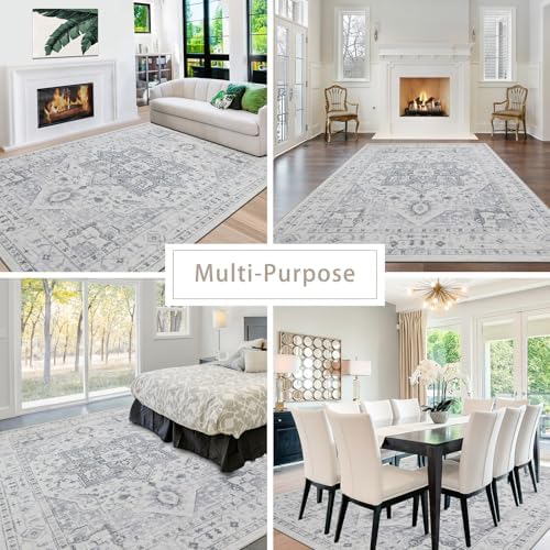 Washable Rugs 8x10 Area Rugs for Living Room,Bedroom,Dining Room,Playroom - Image 5
