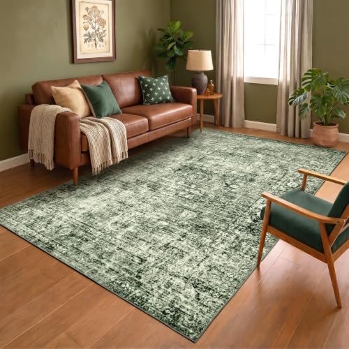 Homemate Washable Rug 5x7 Area Rugs - Vintage Rugs for Living Room by Homemate