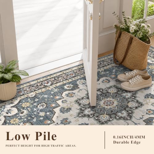 Washable Oriental Hallway Runner Rug: 3x20 Rug for Living Room Soft Carpet - Image 7