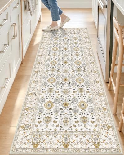 OLANLY 2x6 Washable Runner Rug, Soft Non Slip Carpet for Hallway Kitchen by OLANLY