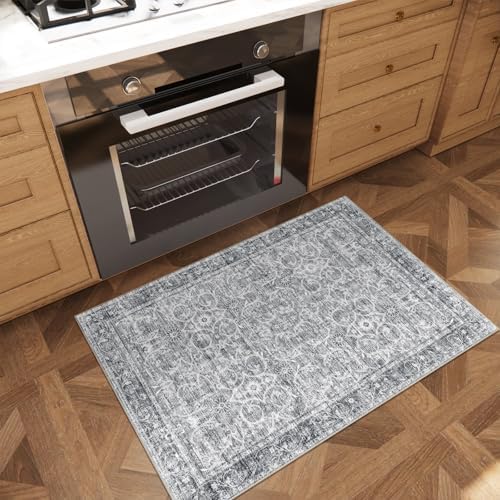 Washable Small Area Rugs for Entryway: 2x3 Door Mat Indoor Entrance - Image 3