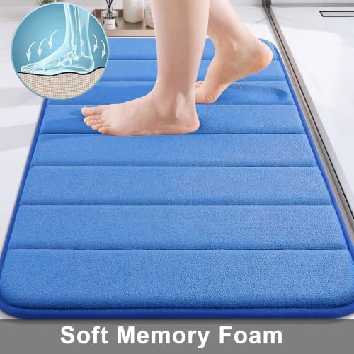 Buganda Memory Foam Bath Mat 47 x 17, Ultra Soft Absorbent Bathroom Rugs - Image 3