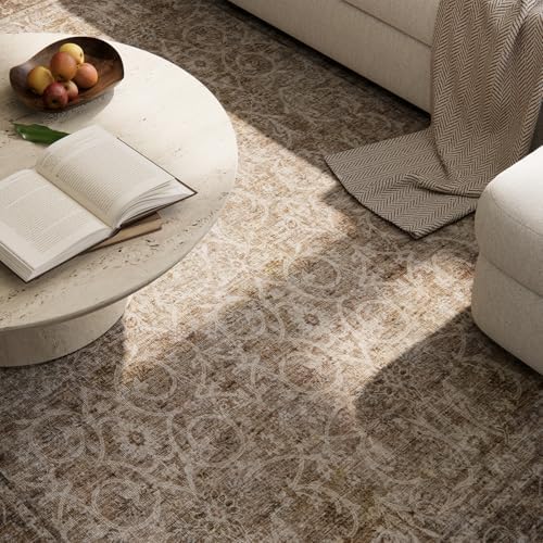 Machine Washable Rugs for Living Room: 4x4 Area Rugs for Bedroom - Image 6