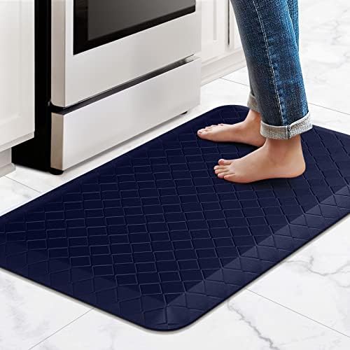 HappyTrends Kitchen Floor Mat - 4/5 Inch Thick Anti-Fatigue Kitchen Rug by HappyTrends