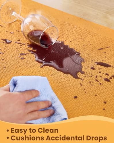 Ophanie Kitchen mats for Floor, 3/4 inch Thick, Kitchen Rugs, 20x39 Anti Fatigue Standing Cushioned Mat,Waterproof,Comfort Ergonomic mat for Office, Home,Sink with 99+ Pairs of Anti-Slip Bottom Ridges - Image 6