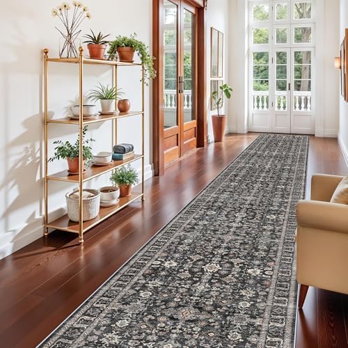Long Hallway Runner Rug 3x22: Non Slip Runner Rugs with Rubber Backing Soft - Image 3