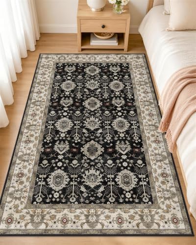 OLANLY 3x6 Washable Runner Rug, Soft Non Slip Carpet for Hallway Kitchen by OLANLY