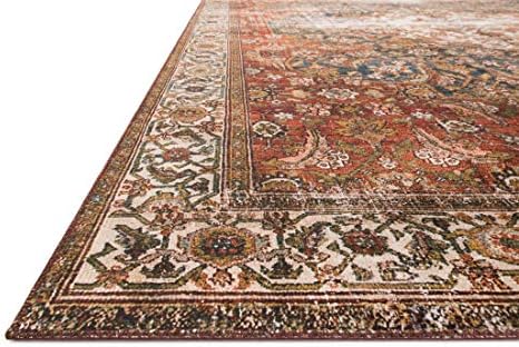 Loloi Layla Ocean/Multi 9'-0" x 12'-0" Area Rug - Image 4