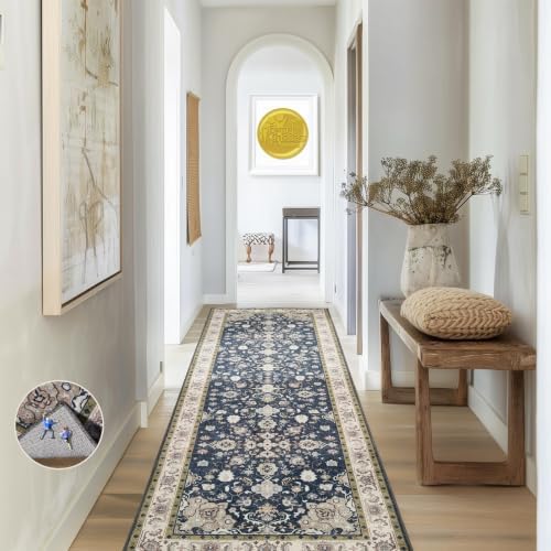 Ophanie Black Velvet Area Rugs 2x6 for Bedroom Living Room, Fluffy Shag Fuzzy Carpet, Plush Shaggy Rug, Indoor Carpet for Kids Boys Dorm Home Decor Aesthetic, Nursery with 99 pcs Pile fibers by Ophanie