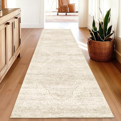 3x8 Runner Rug Non Slip Washable Rugs for Hallways, 8ft Kitchen Runners Rug for Entryway,Stain ResistantVintage Rug Runner，Ultra-Thin Kitchen Mats for Living Room Bedroom - Image 6
