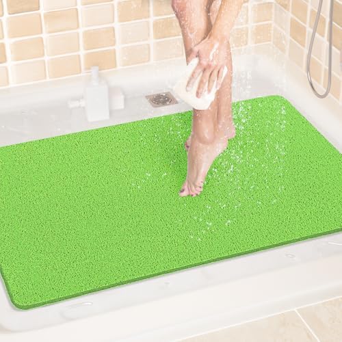 LuxStep Shower Mat Bathtub Mat,Non-Slip Bath Mat with Drain, Quick Drying by LuxStep
