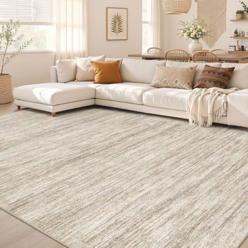 Nakagishi Boho 5x7 Area Rug Living Room Rugs Machine Washable Dark Brown by NakagishiAreaRug