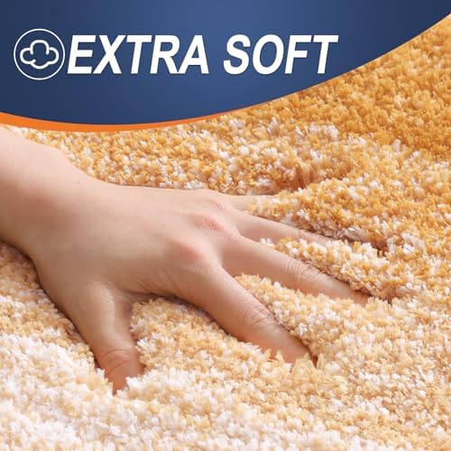 OLANLY Bathroom Runner Rug 47x17, Extra Soft Absorbent Microfiber Bath Rugs - Image 3
