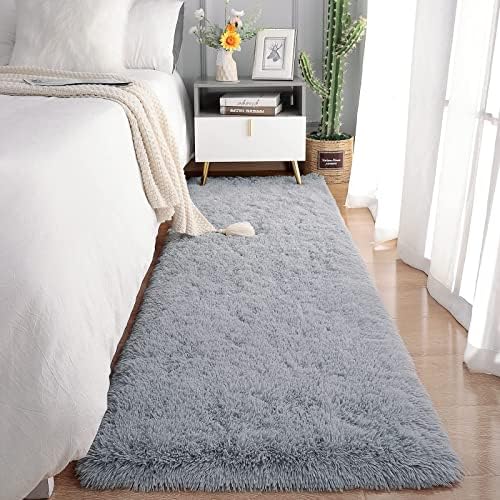 Chicrug Soft Runner Rug for Bedroom Living Room Plush Fluffy Rugs 2x6 by ChicrugHomeDecor