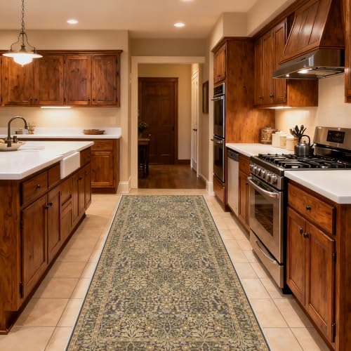 2'6" x 8' Runners Rug for Hallway Washable Soft Carpet (Goldenrod) - Image 3