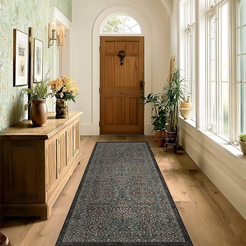 Runner Rug 2x6 Kitchen Runners Non Skid Washable ft Washable Green Hallway Rug by Unknown