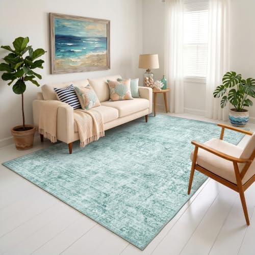 Homemate Washable Rug 5x7 Area Rugs - Vintage Rugs for Living Room by Homemate