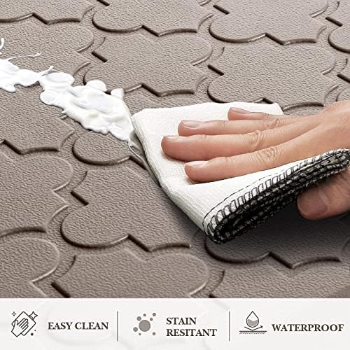 Kitchen Mat 2 PCS Cushioned Anti-Fatigue Floor Mat Standing Mat for Kitchen - Image 4