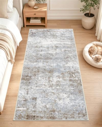OLANLY 2x5 Washable Runner Rug, Soft Non Slip Carpet for Hallway Kitchen by OLANLY
