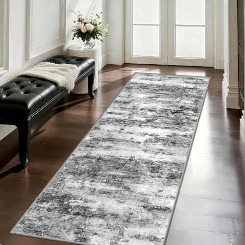 Washable Runners for Hallway 2x6 Runner Rug,Ultra-Thin Kitchen Runner Rugs,Non-Slip Backing Entryway Rug Runner,Abstract Carpet for Hallways,Bedroom,Dining,Laundry Room - Image 6